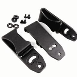 1piece KYDEX Holster Clips KYDEX Sheath Waist Clip K Sheath Making Accessories Clip Carry K Sheath Tool with 2 Screws