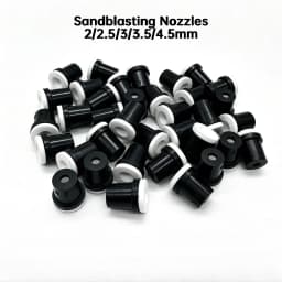 Sandblaster Nozzle Sand Blaster Nozzles 2/2.5/3/3.5/4.5mm Sand Blast Nozzle Sandblasting Nozzles for 5 Gallon Blaster