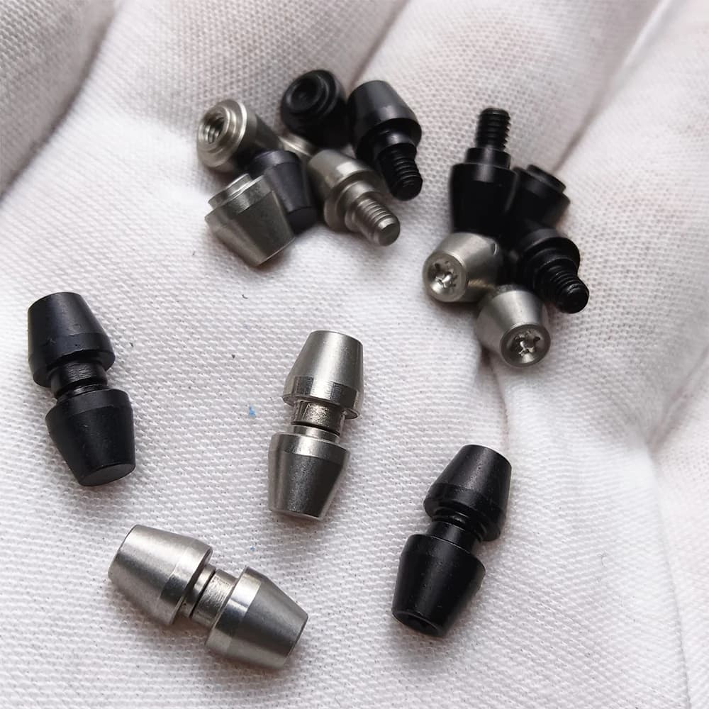 416 Stainless Steel Thumb Stud Screw for BM 710 551 730 552 Knife Handle Fastening Rivet Thumb Stud Push Button Axis