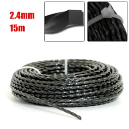 2.4mm 15 Meters Brush Cutter Line Garden Grass Wire Garden Tools Heavy Duty String Trimmer Parts Trimmer Line Spool