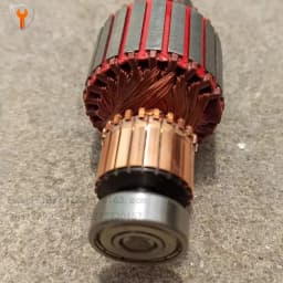 Motor Armature For Household Vacuum Cleaner Copper Wires High Speed Motor Rotor PA22D Vacuum Cleaner Parts Replacement