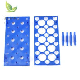 1Pc 10/15/50ml Centrifugal Test Tube Rack Test Tubing Rack Holder School Supply Equipment Multifunctional Test Tube Rack