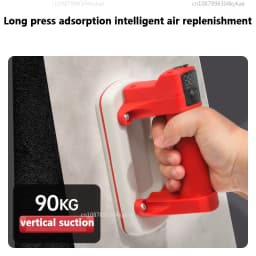 166 * 90Mm Mini Electric Suction Cup 90kg Vacuum Lifting Cup Tile Ceramic Stone Metal Wood Electric Vacuum Suction Cup