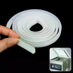 400/500/600 Vacuum Machine Sealing Strip Silicone Vacuum Food Packaging Machine Accessories Rubber Sealing Ring 6*12