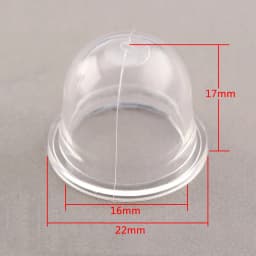 DRELD 10Pcs 22mm Carburetor Carb Primer Bulb Fuel Pump OEM#0057003 0057004 for Chainsaw Blower Trimmer Homelite Echo Ryobi Zama