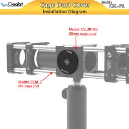 CSL-P1 End Cover Lens Tube Dust Cover Alignment Plate Target Alignment Target Sm1 Thread C Light-Shielding Cover Oeabt
