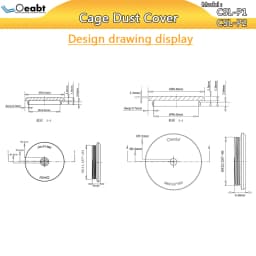 CSL-P1 End Cover Lens Tube Dust Cover Alignment Plate Target Alignment Target Sm1 Thread C Light-Shielding Cover Oeabt