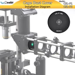 CSL-P1 End Cover Lens Tube Dust Cover Alignment Plate Target Alignment Target Sm1 Thread C Light-Shielding Cover Oeabt