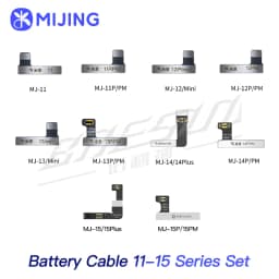 Mijing Battery Repair Flex Cable For iPhone 11 12 13 14 15 Pro Max Mini Programmer Extermal Tag Tail On Power Swap Replacement