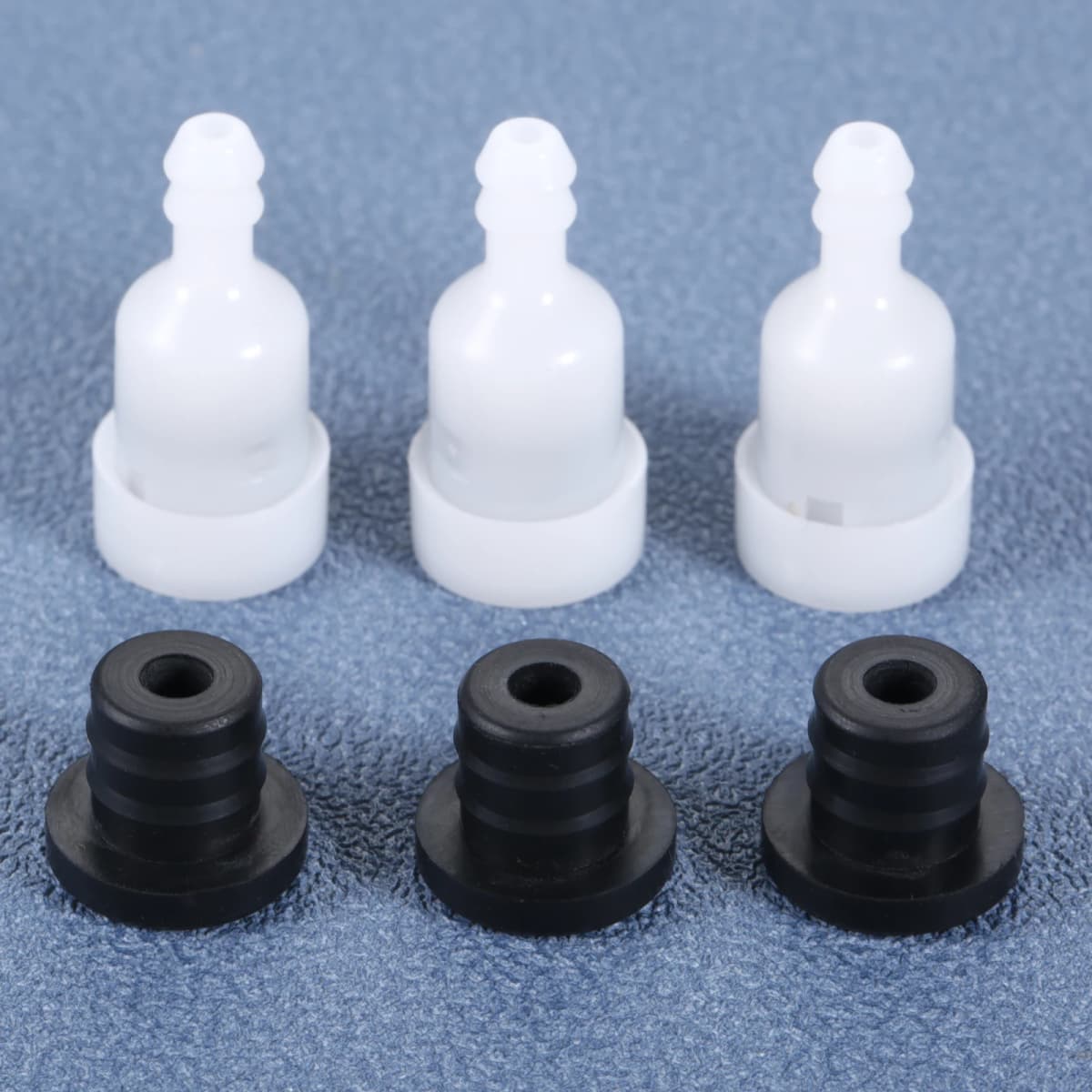 6Pcs/set Fuel Tank Breather Vent Air Check Valve Fits for Most Chinese Chainsaw Brush Cutter 4500 5200 5800 45cc 58cc 52cc