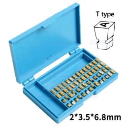ZONESUN MY380 Alphabet Letter Fonts of Ribbon Printer Heat Stamping Head Ribbon Hot Stamping Spare Part Expiration Code Printer