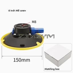 75kg High Suction Power Vacuum Sucker Photography Car Repair Sunken Vacuum Suction Sucker Hand Pump Glass Sucker For Countertops