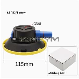 75kg High Suction Power Vacuum Sucker Photography Car Repair Sunken Vacuum Suction Sucker Hand Pump Glass Sucker For Countertops