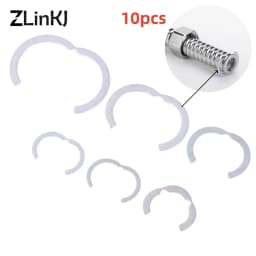 10pcs Segment Rings Solar Tube Stainless Steel Corrugated Pipe DN16 DN20 DN25 DN32 Union Nut Solar Power Supplies Home
