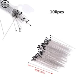 100pcs Nsect Pins Specimen Needle Stainless Steel With Plastic Box For School Lab Entomology Body Dissection Insect Needle