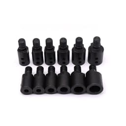 1PCS M10 Saw Blade Connecting Shaft 5/6/8/10/12/14mm Grinding Polishing Motor Shaft Adapter Connecting Rod Sleeve Coupling Tool