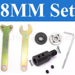 1PCS M10 Saw Blade Connecting Shaft 5/6/8/10/12/14mm Grinding Polishing Motor Shaft Adapter Connecting Rod Sleeve Coupling Tool