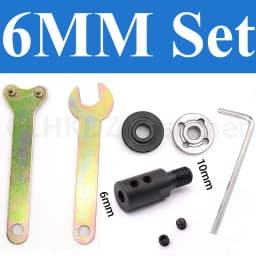 1PCS M10 Saw Blade Connecting Shaft 5/6/8/10/12/14mm Grinding Polishing Motor Shaft Adapter Connecting Rod Sleeve Coupling Tool