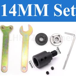 1PCS M10 Saw Blade Connecting Shaft 5/6/8/10/12/14mm Grinding Polishing Motor Shaft Adapter Connecting Rod Sleeve Coupling Tool