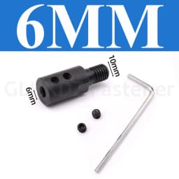 1PCS M10 Saw Blade Connecting Shaft 5/6/8/10/12/14mm Grinding Polishing Motor Shaft Adapter Connecting Rod Sleeve Coupling Tool