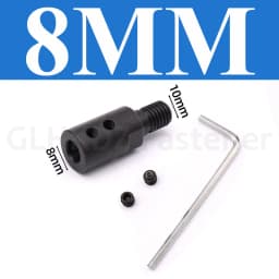 1PCS M10 Saw Blade Connecting Shaft 5/6/8/10/12/14mm Grinding Polishing Motor Shaft Adapter Connecting Rod Sleeve Coupling Tool