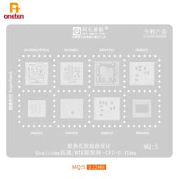 Amaoe BGA Reballing Stencil MQ5 For SM8550 7450 6225 8475 MT8176V 6983Z 6895Z Phone Repair Tool