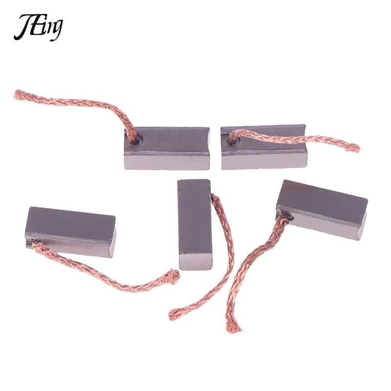 5/10pcs Carbon Brush For Automobile Heater Blower Fan Air-blower Electric Motor Brush Replacement (8*8*20mm)