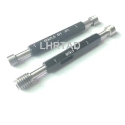 Metric Thread plug gauges gage tap M6 M7 M8 M9 M10 M11 6H T Z Fine thread gauge taps M6X0.75 M7X0.5 M8X1 M9X1 M10X1.25 M11X1.25