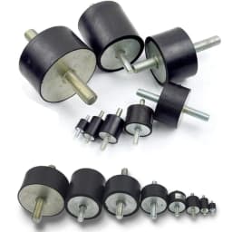 1 Pc Rubber Vibration Isolator Mount Male Anti For M3 M5 M6 Car Bobbin Isolator Damperm Car Bobbin Rubber Mounts Male Tools