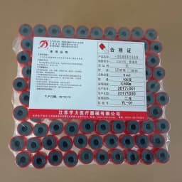100 Tubes Platelet Rich Fibrin Tube with No Additive 10ml Vacutainer Blood Collection Tubes for Veterinary Lab Supplies
