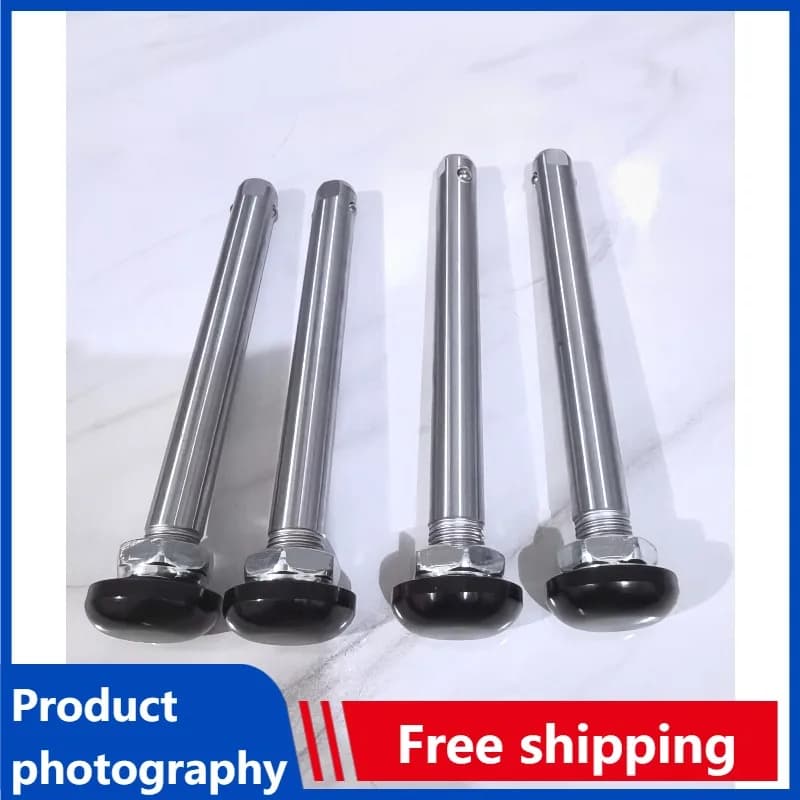 12.7*87-126MM Quick Release Wheelchair Axle, Heavy Duty Rear Wheel Replacement Pin for Wheelchair & Rollator