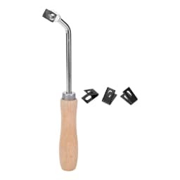 Floor Groover Nonslip Grip Flooring Tool Beech Wood Handle Slotting Tool for Bathroom Woodworking PVC Floor Kitchen Home