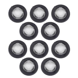 10pcs Pressure Washer Filters 1/2inches Mesh Replacement Parts Home Garden Shower Hose Silicone Rubber Washers Filter