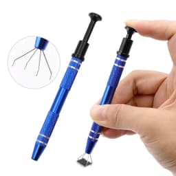 4-Claw IC Chip Extractor Remover Tool Precision Parts Grabber Extractor Pick Up Puller for Electronic Component Nuts Repair Tool