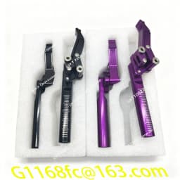 1 Pair High-quality Aluminum Alloy Accessories New Rehabilitation Products Accessories Sports Wheelchair Brakes 100%
