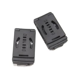 Belt Attachments Holster Loops Large Belt Clip For DIY Knife Kydex Sheath Holster with Lock and Mounting Hardware  Knife Parts