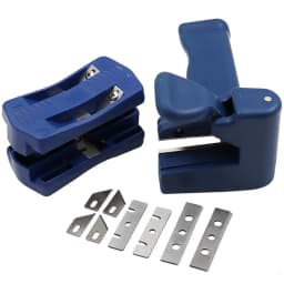 Manual PVC Edge Band Double Edge Trimmer Wood Head And Tail Edge Cutter Trimming Carpenter Tools