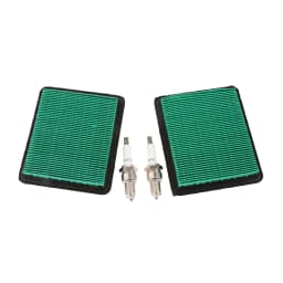 2pcs Lawn Mower Air Filters with 2pcs Spark Plugs Fit for HONDA Gc160 Gcv160 Gc190 Gcv190 Gx100 Gc135 Gcv135 Small Engine