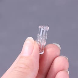 10PCS Leak-Proof Double Helix Luer Lock Adapter Medical Sterile Syringe Connector Transparent Plastic for Veterinary Use
