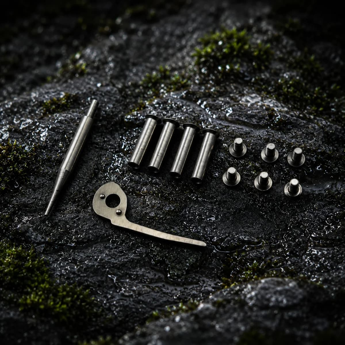 Spring Repair Kit for Leatherman Squirt PS4 and Style PS with Rivet to Screw Conversion and High Carbon Spring