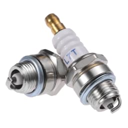 2Pcs L7T 2 Stroke Engine Spark Plug Engine Accessory Replace for Chainsaw Brush Cutter Garden Lawnmower Strimmer Trimmer Parts