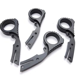 Black Aluminium Alloy Signet Ring for Knife Handle Parts, Just Suitable for Genuine C10/C11