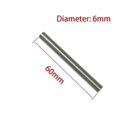 1piece 6mm Colored Resin Filling Mosaics Pin Rivets for Knife Handle Decorative Material Mosaic Rivets Steel Tube Length 60mm