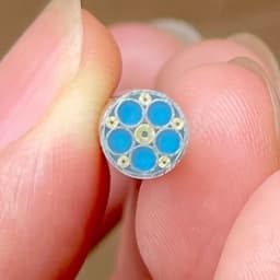 1piece 6mm Colored Resin Filling Mosaics Pin Rivets for Knife Handle Decorative Material Mosaic Rivets Steel Tube Length 60mm
