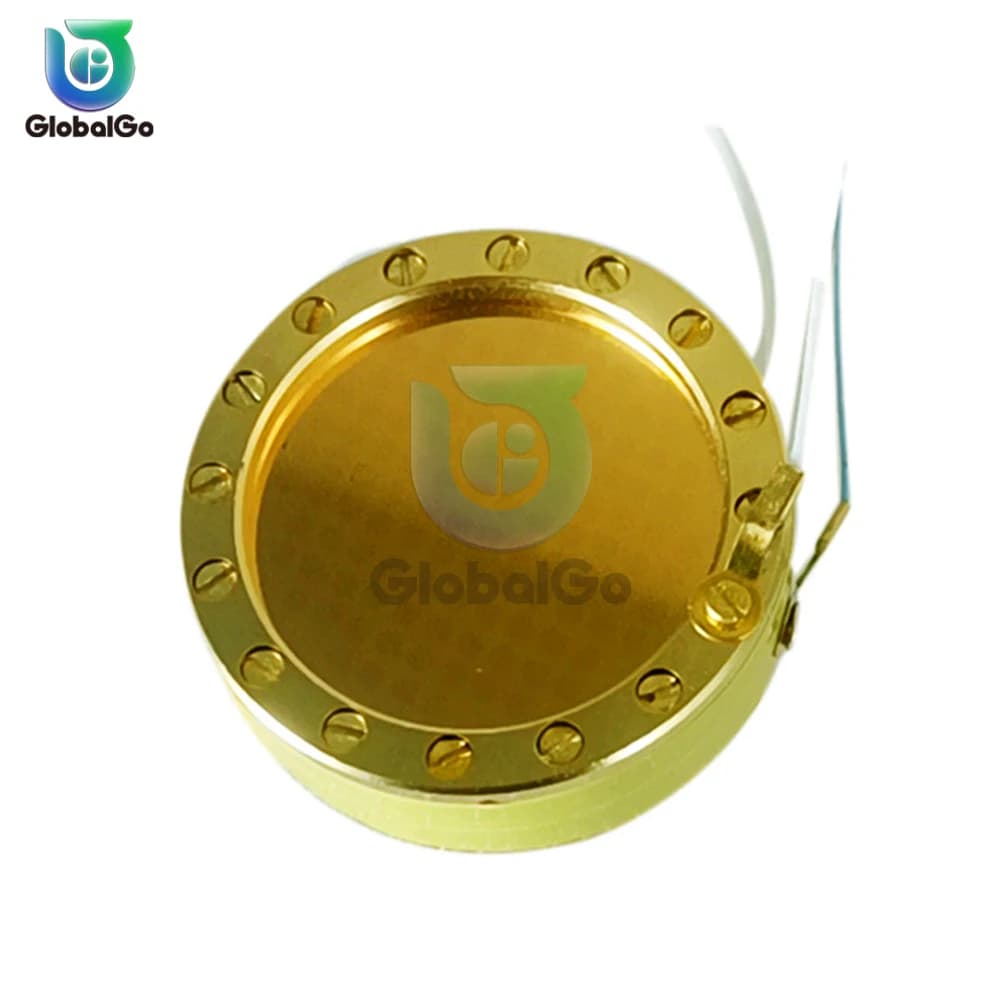 Single Dual Microphone Large Golden Diaphragm DC48V 34MM Microphone Capsule With 3 wires DIY Element Replacementwire Cardioid