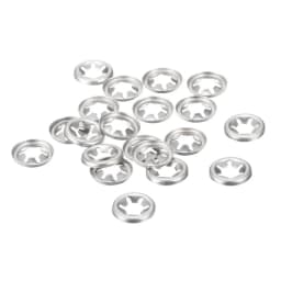 Uxcell 20pcs/lot M5/6/7/8/12 304 Stainless Steel Internal Tooth Washer Locking Speed Clip Hardware Corrosion Resistant