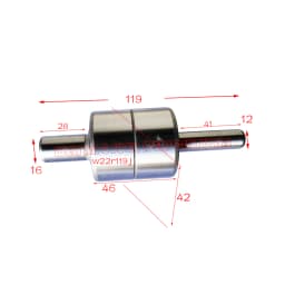 Water Pump Shaft WB1530114 / WB1530116 / WB1530124 / WB1530132 / WB1630121 / WR1735121 / W22R119J