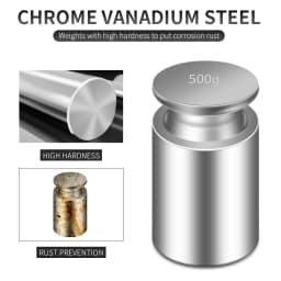 1G-100G Gram Nauwkeurige Kalibratie Set High Quality Chrome Plating Schaal Gewichten Set Voor Thuis Keuken Tool 1-5Pcs Weight