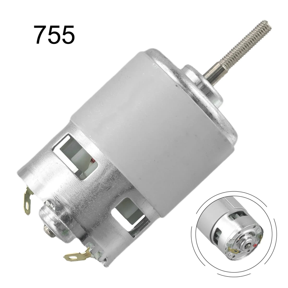 1 X Garden Equipment 755 Motor 12V Electric Lawn Mower Motor Fast Installation High Performance Lithium Battery