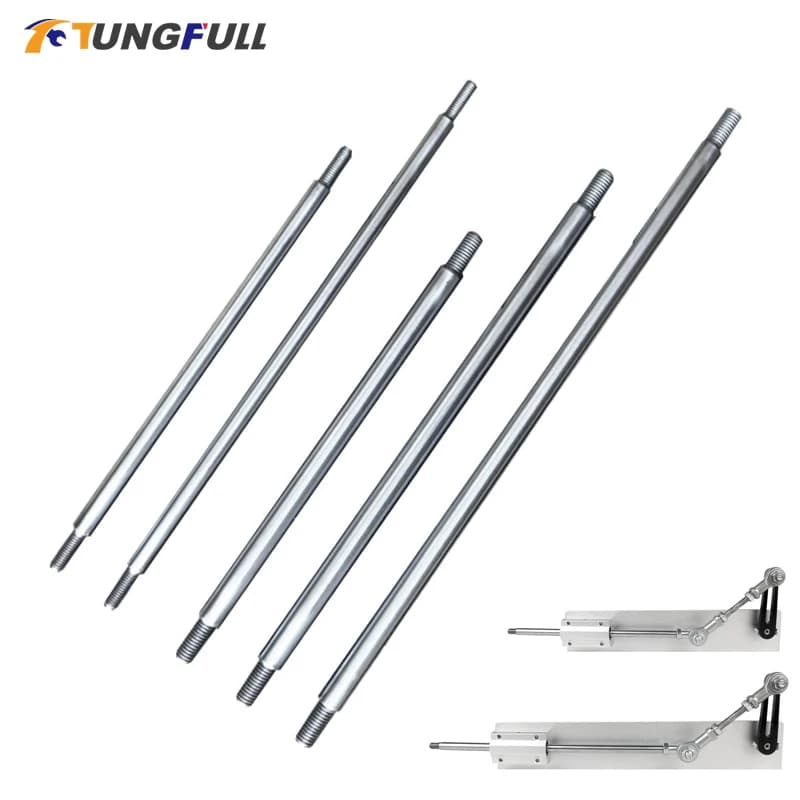 Reciprocating Cycle Linear Actuator Parts Line Axis DIY Reciprocating Push Rod M6 M8 Telescopic Linear Motor Accessories